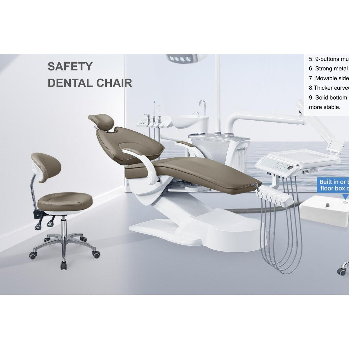 M100(L) — German Grade Safety Dental Chair