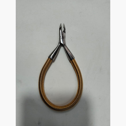 Gold Spring Cuticle Nipper — Professional Grade