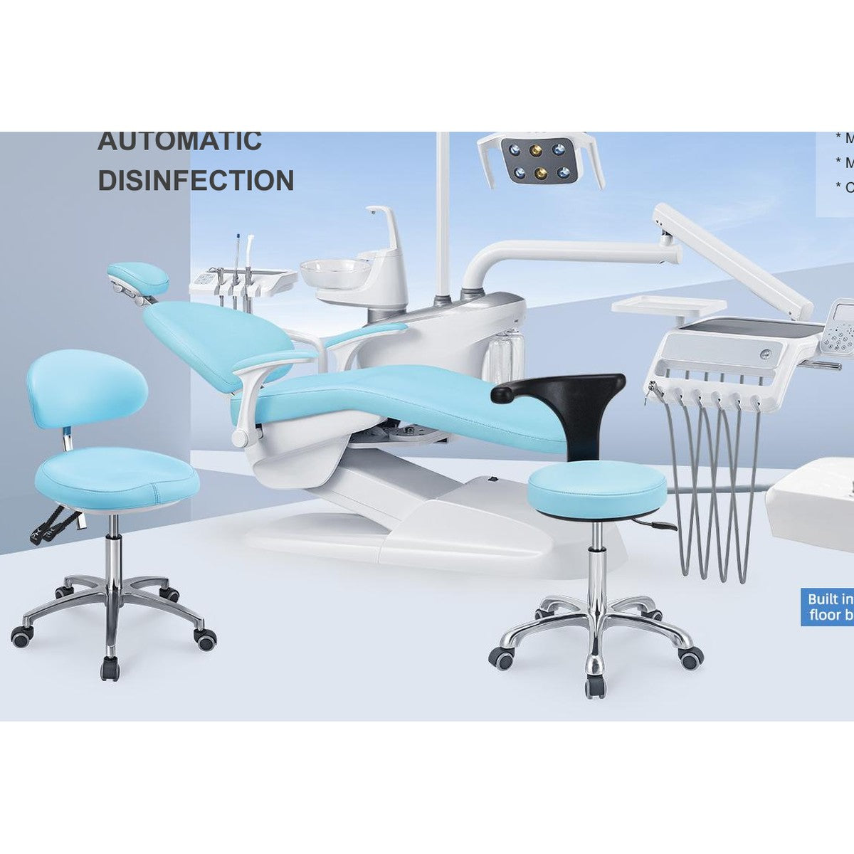 V3 Luxury — One-Key Auto Disinfection Chair